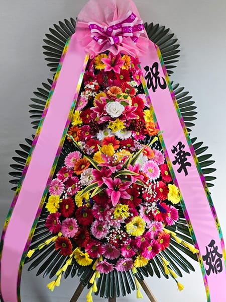 웨딩그룹 위더스 안양 가장 인기있는 3단화환 기본형